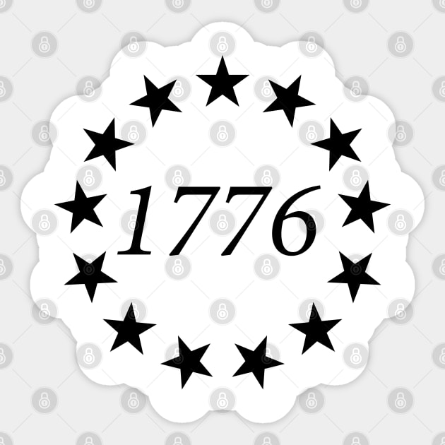 1776 Stars Sticker by bloomnc